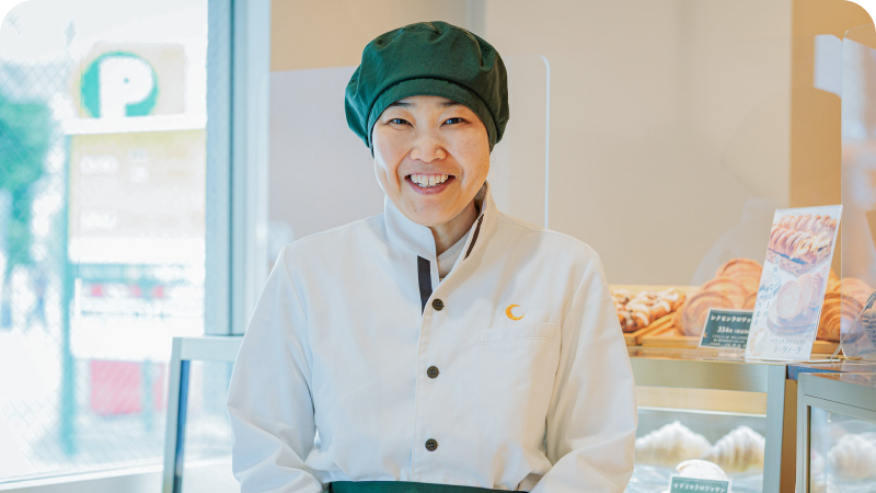 ジョリークロワッサン 店長 Hさん