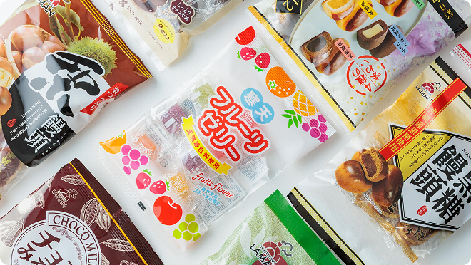 製造しているお菓子